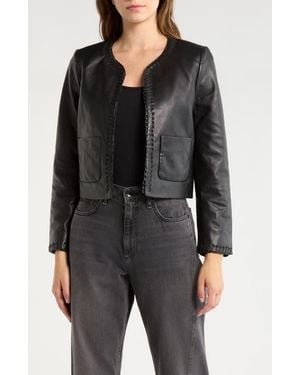 Rag & Bone Chloe Leather Jacket - Black