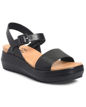 Kork-Ease Hallie Platform Sandal - Blue