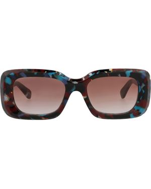 Chloé 51Mm Square Sunglasses - Multicolor