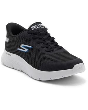 Skechers Slip-Ins: Go Walk Flex Hands Up Sneaker - Black