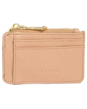 Aimee Kestenberg Alia Slim Id Wallet - Natural