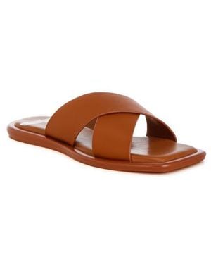 Rag & Co Shosa Slide Sandal - Brown