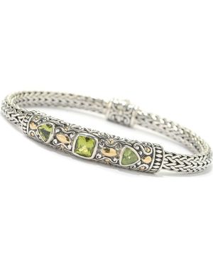 Samuel B. Sterling Rope Bracelet - Metallic