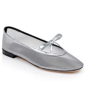 Dee Ocleppo Dixon Mary Jane Ballet Flat - White