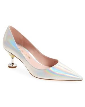 Kate Spade Garnish Pointed Toe Pump - White