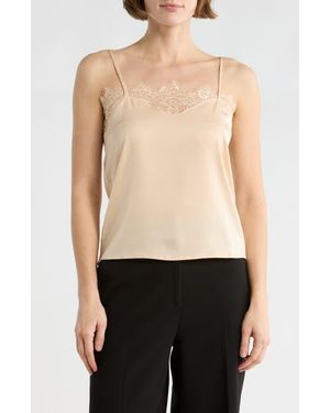 NSR Lace Trim Camisole - Natural
