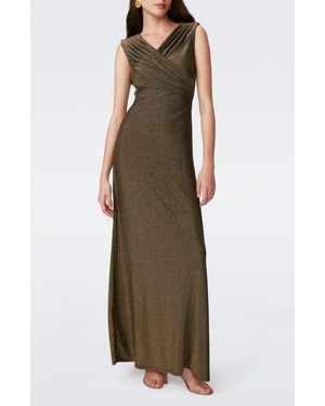 Diane von Furstenberg Tomas Dress - Brown
