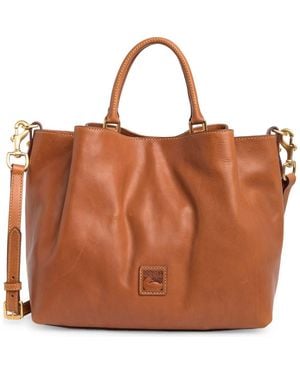 Dooney & Bourke Large Barlow Tote Bag - Brown