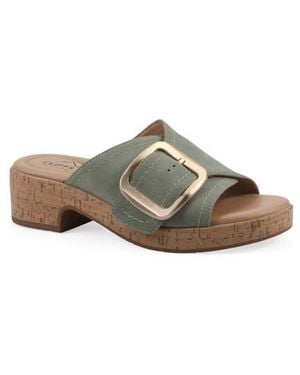 White Mountain Filipia Block Heel Sandal - Multicolor