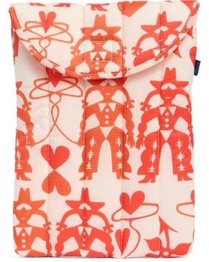 BAGGU Puffy 13" Laptop Sleeve - Red