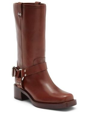 Reformation Francesca Moto Boot - Brown