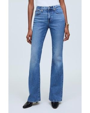 Madewell Flea Market High Waist Flare Jeans - Blue