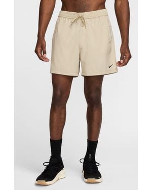 Nike Form Dri-Fit 5-Inch Unlined Versatile Shorts - Natural