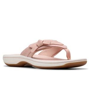 Clarks Breeze Dalia Flip Flop - Pink