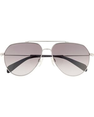 Rag & Bone 60Mm Gradient Pilot Sunglasses - Gray