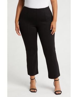 Liverpool Jeans Company Kickflare Pull-On Pants - Black