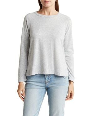 Forgotten Grace Long Sleeve Tunic - Blue