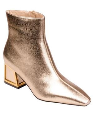 Ninety Union Brooke Block Heel Boot - Natural
