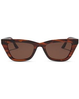 DIFF Noelle 50Mm Cat Eye Sunglasses - Brown