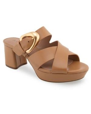 Aerosoles Collin Platform Sandal - Brown