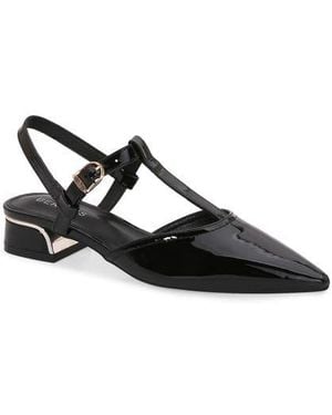 BERNESS Cristian T-Strap Pump - Black