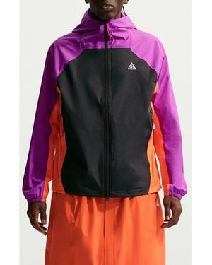 Nike Acg Phantazma Hooded Windbreaker - Red