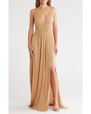 Go Couture Empire Waist Maxi Dress - White
