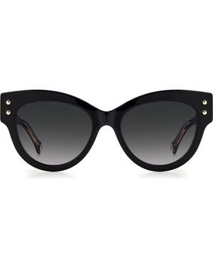 Carolina Herrera 54Mm Cat Eye Sunglasses - Black