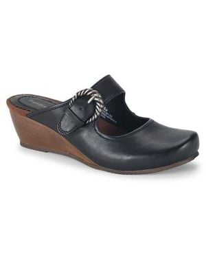 BareTraps Luna Mary Jane Mule - Black
