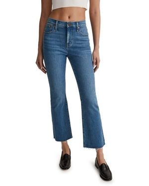 Madewell Kick Out Crop Jeans - Blue