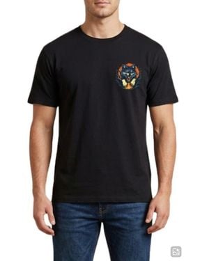 Bayyork Born Untamed Graphic T-Shirt - Black