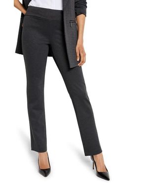 NIC+ZOE Ponte Knit Pull-On Pants - Black