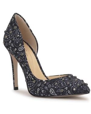 Jessica Simpson Prizma Paisley Pump - Black
