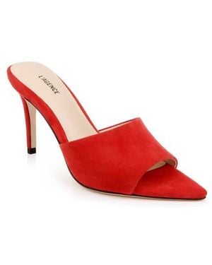 L'Agence Lolita Pointed Toe Sandal - Red