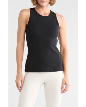 Marika Mellie Ribbed Tank - Black