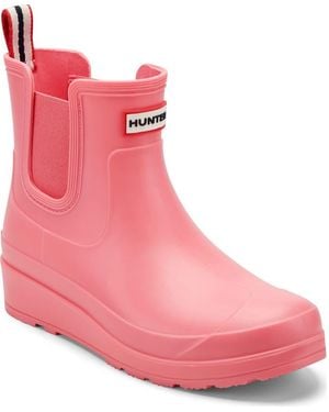 HUNTER Tabitha Chelsea Waterproof Rain Boot - Pink