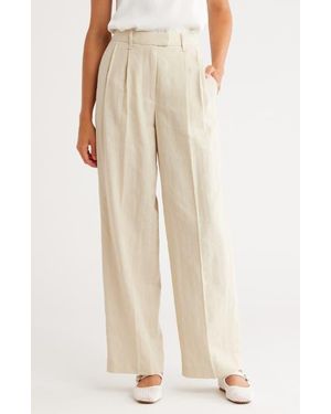 Rag & Bone Portia Linen Pants - Natural