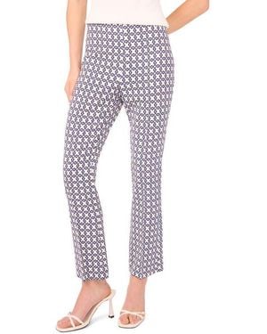 Ted Baker Print Straight Leg Pants - Multicolor