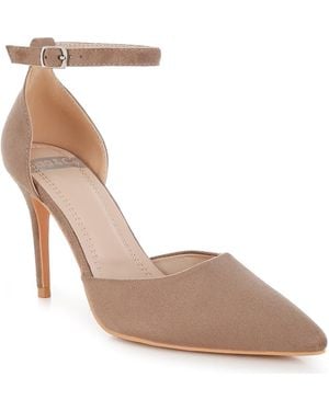 Rag & Co Ushra Pointed Toe Pump - Gray