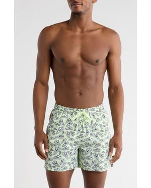 Nike 5-Inch Volley Swim Trunks - Blue