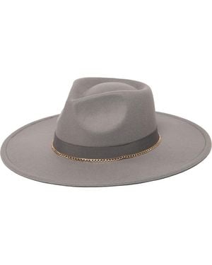 San Diego Hat Faux Fur Bucket Hat - Gray