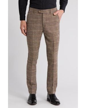 Tahari Slim Fit Dress Pants - Natural