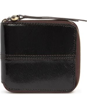 Hobo International Zippy Leather Wallet - Black