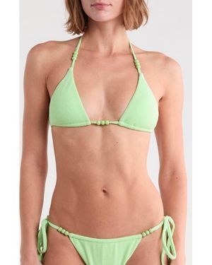 Dippin' Daisy's Bali Triangle Bikini Top - Green