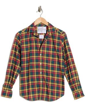 Frank & Eileen Relaxed Fit Button-Up Shirt - Multicolor