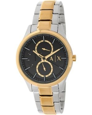 ARMANI EXCHANGE Multifunction Two-Tone Quartz Bracelet Watch, 42Mm - Metallic