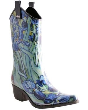 Nomad Yippy Western Rain Boot - Blue
