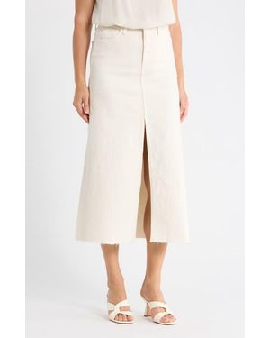 Frank & Eileen Denim Maxi Skirt - Natural