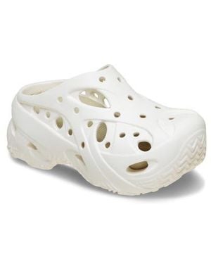 Crocs™ Caged Platform Clog - White