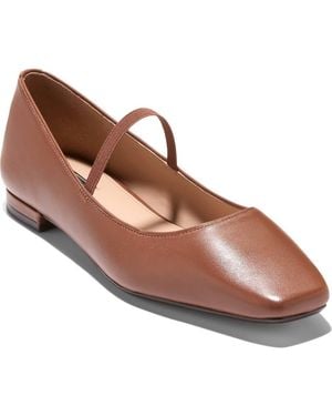 Cole Haan Bridget Mary Jane Flat - Brown